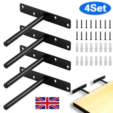 4 sets Floating Shelf Brackets