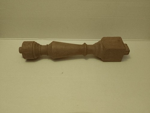 Antique large wooden - wooden, turned