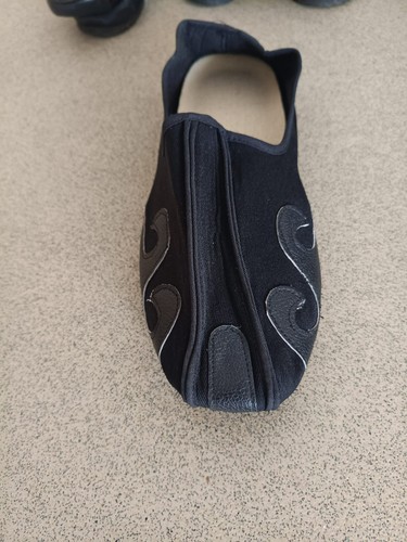 Black daoist tai chi slip - black,, chi,