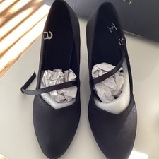 Dance And Sway UK size 5 Latin/Ballroom Dance Shoes black Brand New (Boxed) 