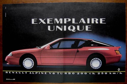 1985 renault alpine gta v6 - 1985,