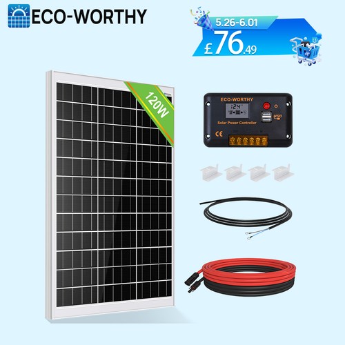 Eco worthy 120w 12v - eco-worthy,