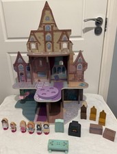Disney Wooden Princess Enchanted Princess Castle With Princesses & Furniture