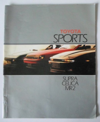 Toyota sports cars - sports, orig