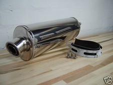 SUZUKI TL1000 POWERTECH STAINLESS OVAL RACE CAN EXHAUSTS NEW