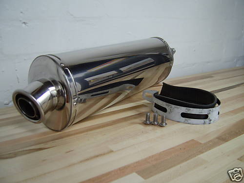 Suzuki sv1000 stainless oval - suzuki,