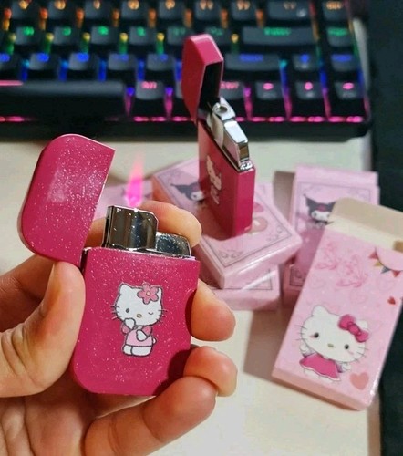 Pink jet flame hello - 🎀,