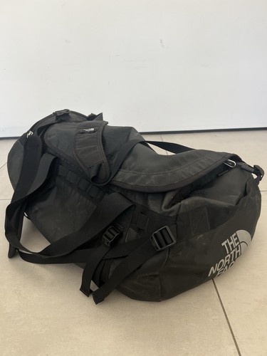 Black north face large duffel - black,