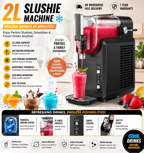 Slushie machine frozen - 2l,