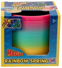 Rainbow Spring Plastic Slinky Pocket Money Toy - ONE SUPPLIED