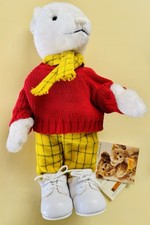 Vintage Steiff Rupert The Bear 662782 - Excellent Condition With Tags