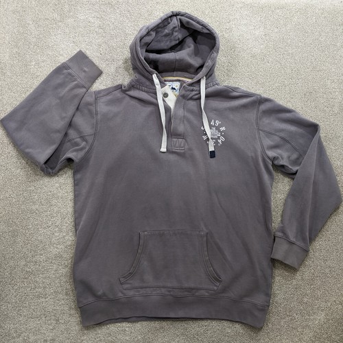 Lazy jacks mens hoodie - jacks, grey