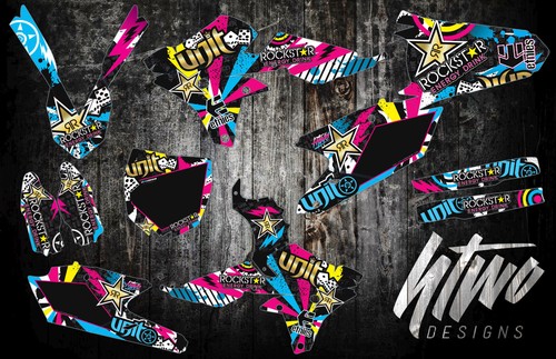 Yz250f graphic kit - kit, stickers