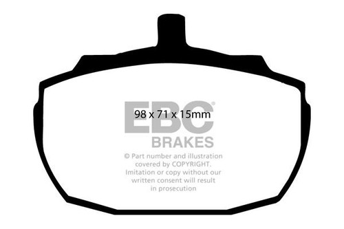 Dp243 ebc ultimax - dp243, brake