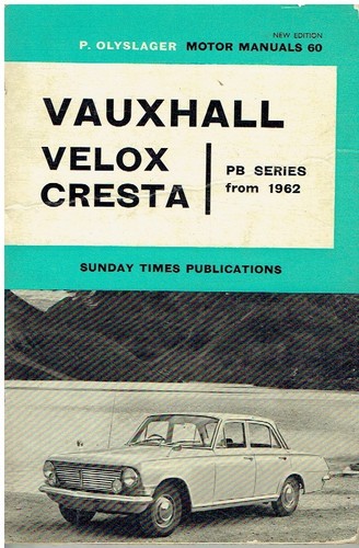 Vauxhall cresta velox pb - vauxhall,