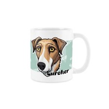 Lurcher Mug - Cartoon Dogs