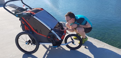 Thule chariot cross - thule, double