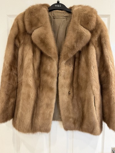 Authentic mink fur coat - mink,