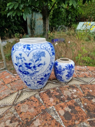 Antique japanese blue and - antique,