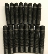 16 X M12X1.25 BLACK ALLOY