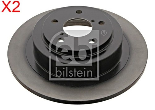 Rear brake disc pcs - brake, febi