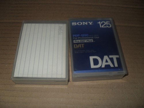 Dat recordable cassettes - 2,