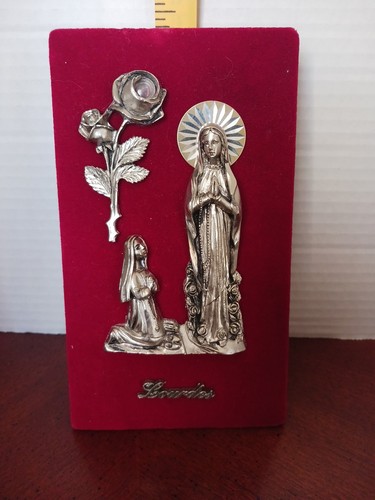 Silver our lady lourdes st - our,