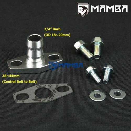 Barb turbo oil return - barb,