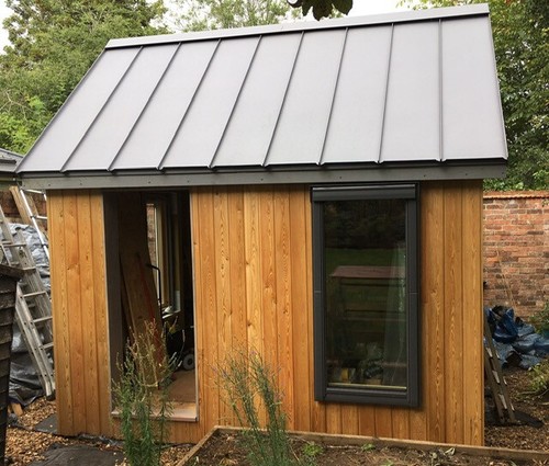 Snap together standing seam - together,