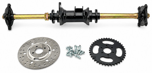 Rear axle kit - rear, complete