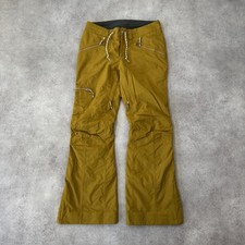 The North Face Trousers Womens Medium Waterproof Winter Ski Pants, Yellow