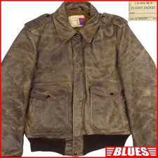 Made in America Schott Men s L Leather Flight Jacket Schott 40 Brown I S 674 M