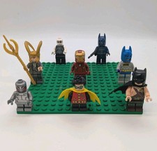 Lego Marvel DC Minifigures Bundle 8 Figures See Pics For Condition 
