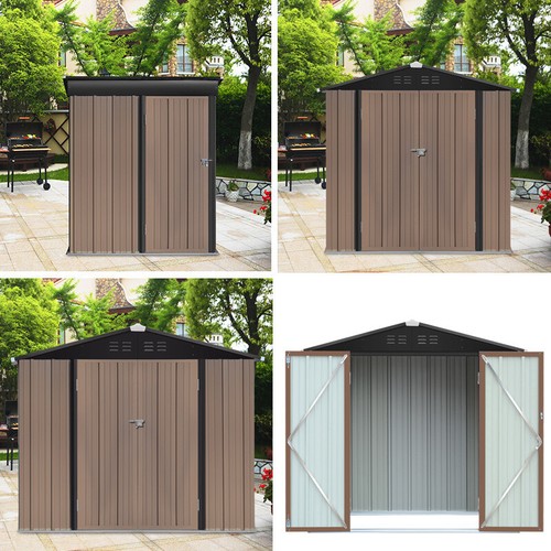 Metal steel garden - steel, shed