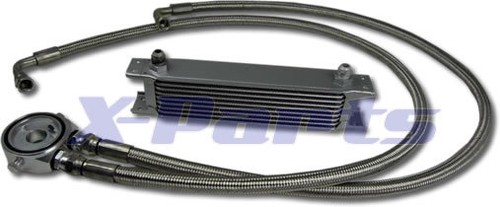 Row oil cooler - 9, including