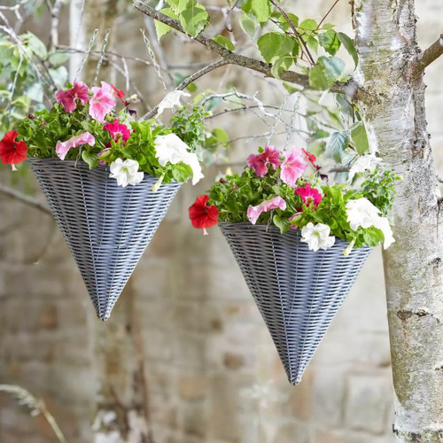 Garden hanging basket cone - cone, 2x