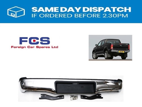 New rear back chrome - chrome, bumper