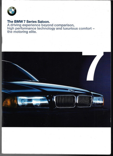 Bmw series e38 - bmw, 7-series