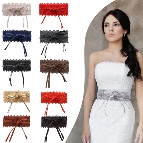 Womens ladies wide waist belt - ladies,