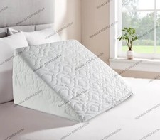 Wedge Pillow Acid Reflux Bed Rest Cushion Back & Leg Orthopaedic Support UK Foam