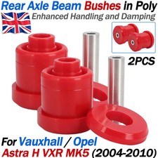 Rear Axle Beam Mounting Bushes in Poly For Vauxhall Opel Astra H VXR MK5 2004-10