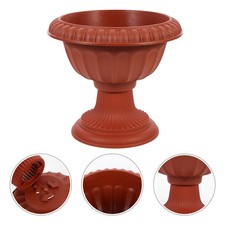 Urn Planter Flower Pot Plastic Urn Planter Pot Garden Porch Front Door Planter