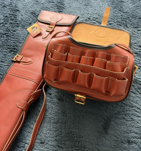 New sheep skin leather - leather, gun