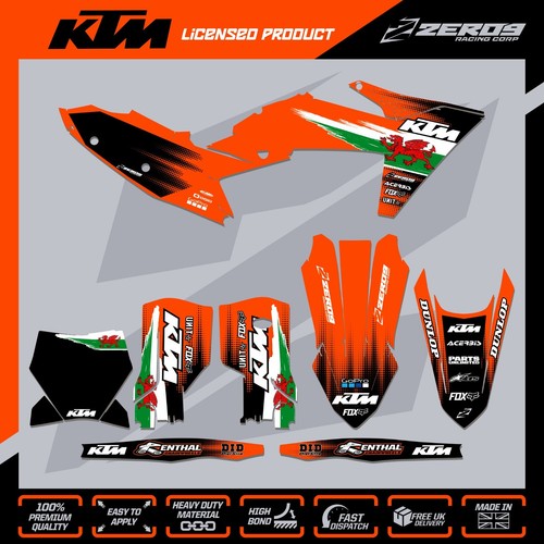 Ktm graphics kit motocross - ktm,