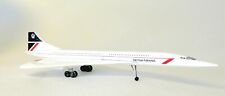 Concorde British Airways Landor Herpa Mini Model Scale 1:500 507004 12 cm's