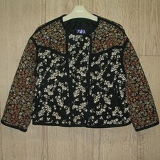 Zara Girls Brown Black Floral