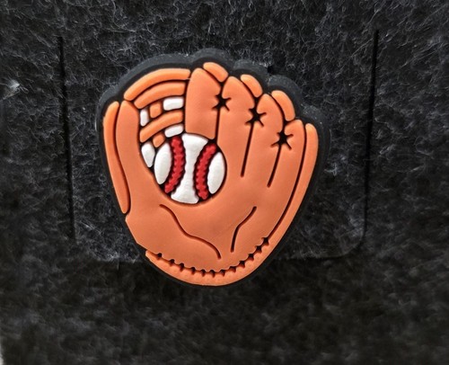 Baseball glove pin - baseball,