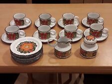 Vintage Midwinter,Stonehenge,Nasturtium tea service,used excellent condition.