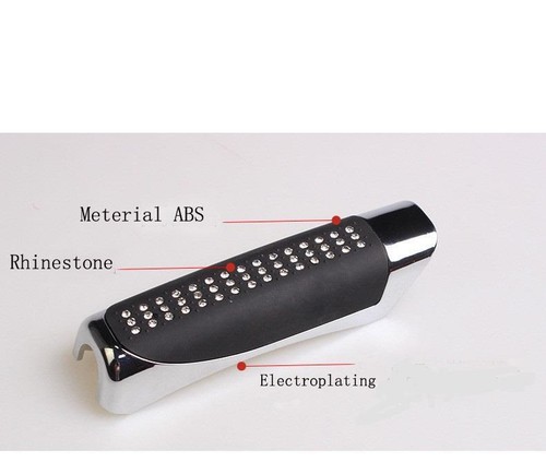 Black finish handbrake handle - finish,