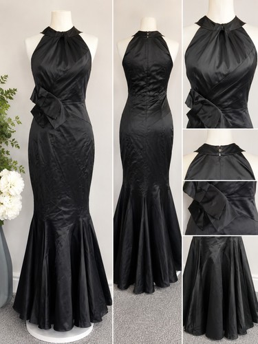 Karen millen dress uk14 black - millen,